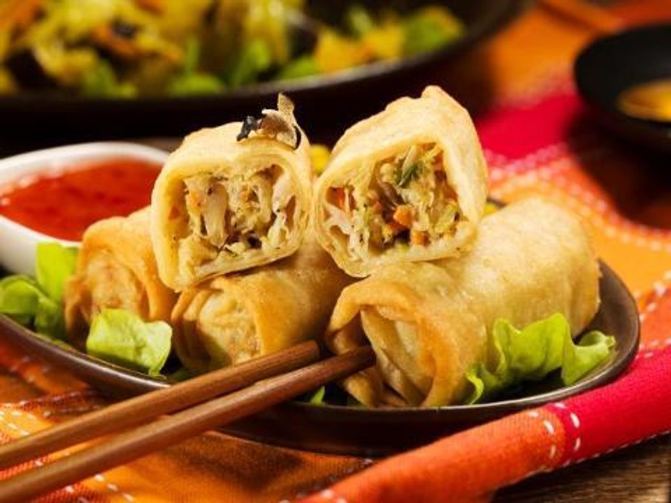 Recette de nems végétariens