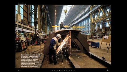 Dans coulisses de la construction du plus grand paquebot du monde (Capital)