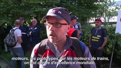 Les salariés d'Alstom inquiets pour leur emploi