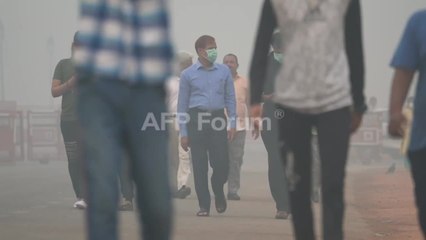 New Delhi piégée dans une pollution dantesque