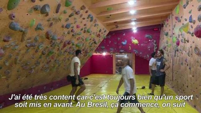 Escalade, nouveau sport olympique, les grimpeurs sont partagés