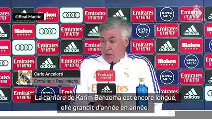 Real Madrid - Ancelotti : "Benzema me fait penser à Van Basten"
