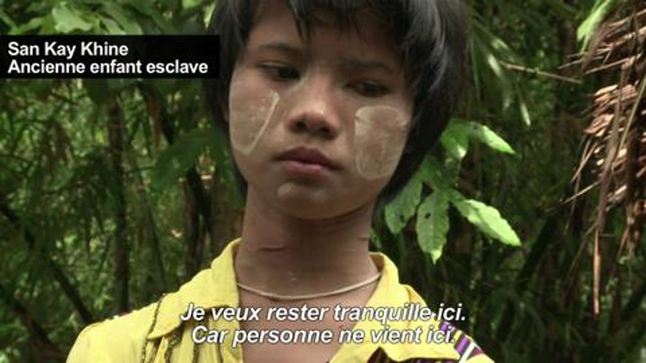 Birmanie: l'enfer des enfants esclaves, battues et brûlées