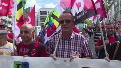 Journée de mobilisation en France contre la loi travail