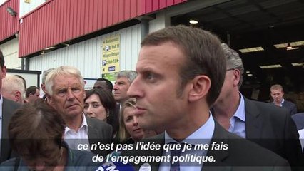 Alstom: Macron dit ne pas avoir fait "des promesses intenables"