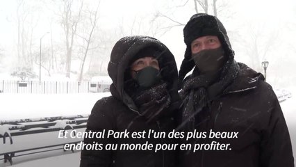 Le nord-est des Etats-Unis pris dans une puissante tempête de neige