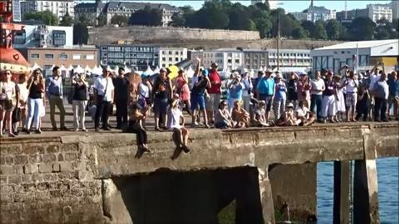 Les Fêtes maritimes s'achèvent en beauté à Brest