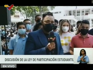 Viceministro Oliver Guzmán: Ley de Participación Estudiantil será debatida en los 24 estados del país
