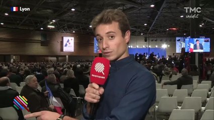 Hugo Clément malmené à un meeting de François Fillon