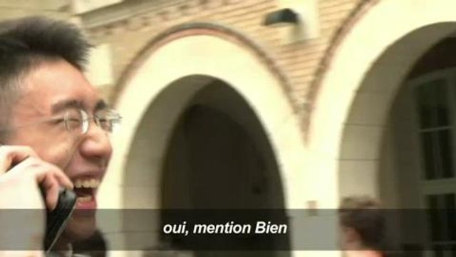 Baccalauréat: l'heure des résultats au lycée Louis-le-Grand