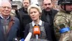 شاهد: فون دير لايين تزور مدينة بوتشا الأوكرانية