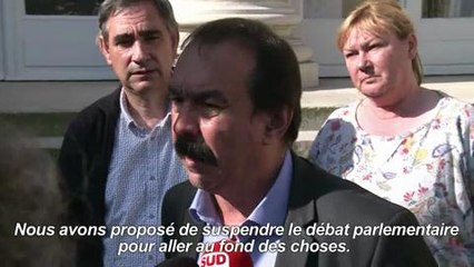 Martinez : les prochaines manifestations sont maintenues