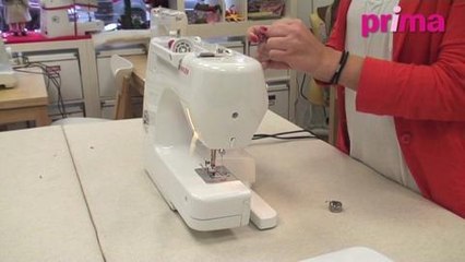 Enfiler une machine à coudre