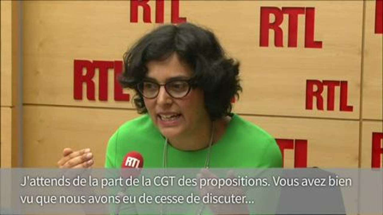El Khomri attend de la CGT "des propositions"