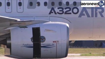 Des dizaines d’A320neo attendent leurs moteurs Pratt & Whitney