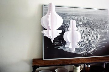 Déco de Noël : les sculptures en papier à accrocher