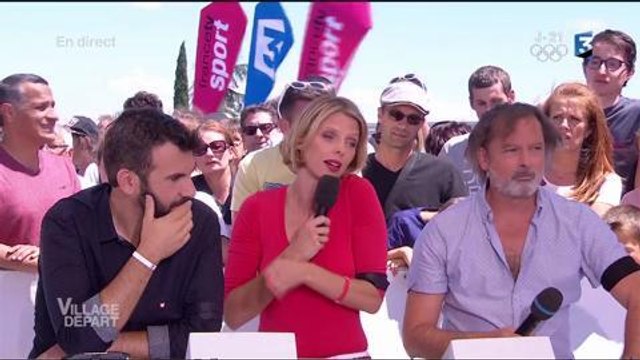 Iris Mittenaere, Miss France 2016, se blesse sur le Tour de France