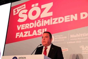 Başkan Böcek: "Görev sürem dolmadan 77 değil, 142 projeyi bitireceğiz"