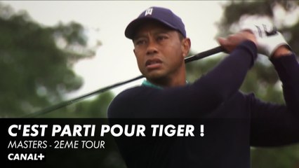 C'est parti pour Tiger ! - Masters 2ème tour