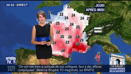 VIDEO Fanny Agostini Très émue, elle présente sa dernière météo sur BFM TV