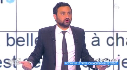Cyril Hanouna très en colère contre Gilles Verdez après son tweet polémique sur Miss France