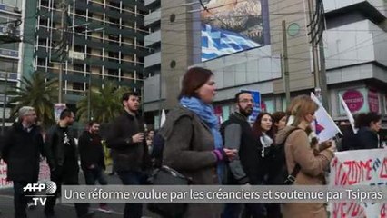 La Grèce en grève générale contre le plan de retraites