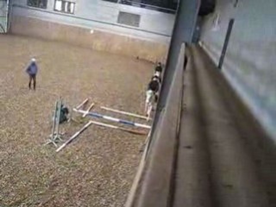 séance de saut avec Hugo