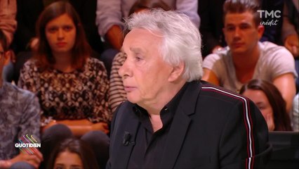 VOICI Michel Sardou parle d'armes à feu dans Quotidien