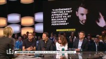 Sur le plateau du Grand Journal, Christophe Willem parle de Twitter 