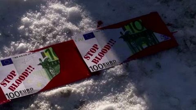 Ukraine: action contre la Deutsche Bank à Kiev