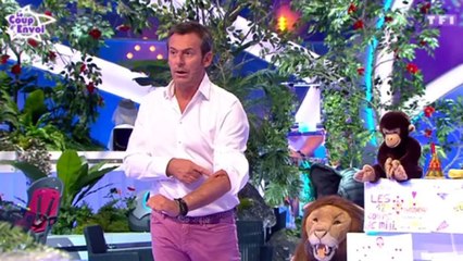 VOICI Jean-Luc Reichmann dévoile pour la première fois sa cicatrice après son accident en moto