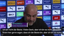 Guardiola nach Klopp-Aussage: “Bin nicht der Beste“