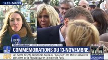 VOICI Brigitte Macron émue par l’hommage aux victimes des attentats, elle n’a pu retenir ses larmes