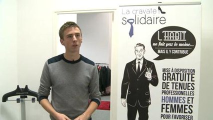 Avec La Cravate solidaire, un costume taillé pour l'emploi