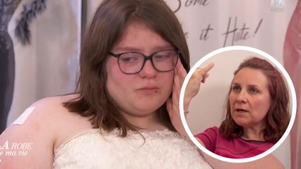 VOICI La robe de ma vie : une candidate s’effondre face aux critiques épouvantables de sa mère