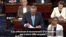 L'opposition outrée par le limogeage du directeur du FBI