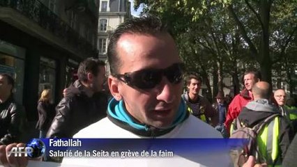 Salariés de la Seita: le "moral à zéro", mais "déterminés"