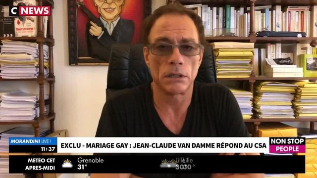 VOICI Jean-Claude Van Damme répond au CSA et à sa polémique homophobe « Je vous emmerde »