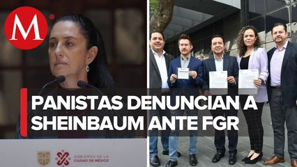PAN denuncia a Sheinbaum ante la FGR por mitin en CdMx previo a revocación