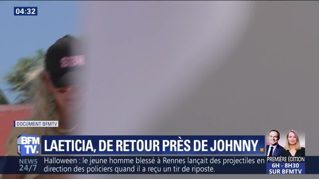VIDEO Laeticia Hallyday chante Mon pays, c'est l'amour sur la tombe de Johnny