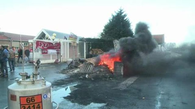 Reprise de Calaire Chimie: les salariés toujours en grève