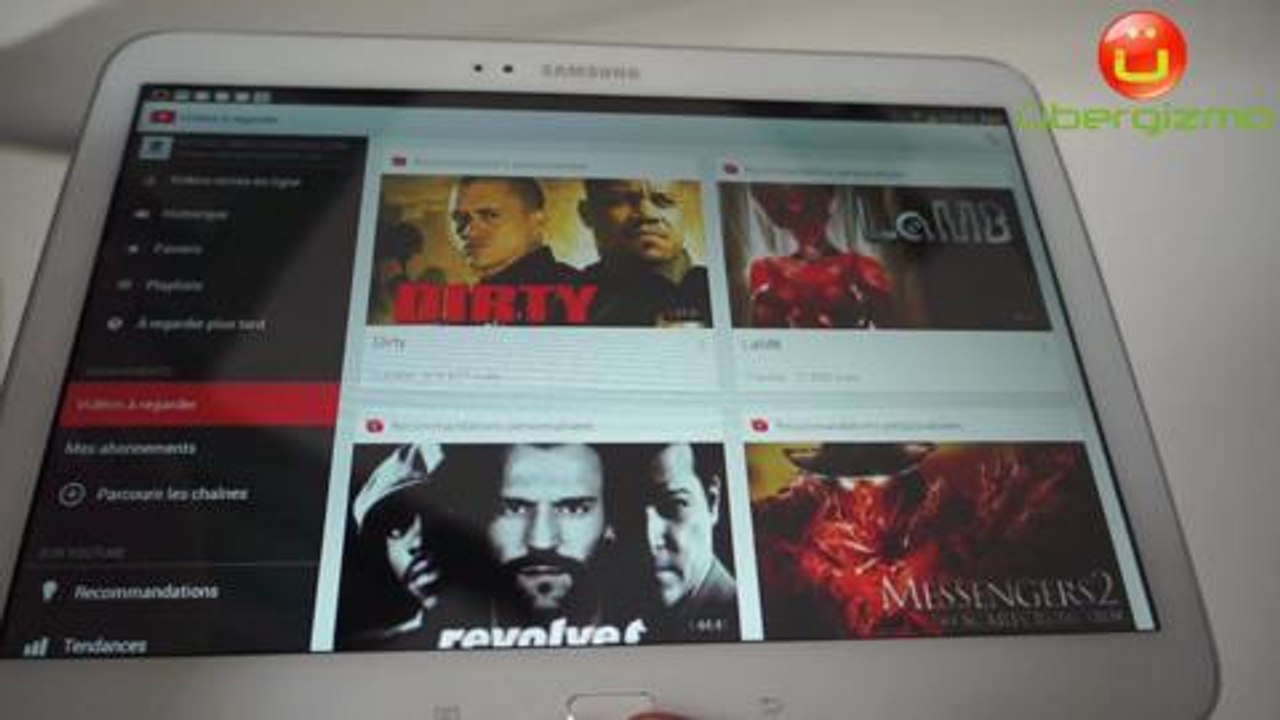 Le test de la tablette Samsung Galaxy Tab 3