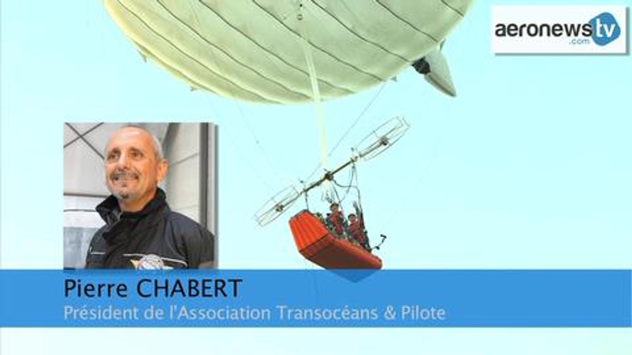 Un dirigeable électrique traverse la Manche !