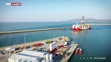 'Yavuz' Karadeniz görevi için yola çıktı