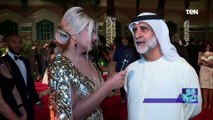 لقاء مميز جدا مع الفنان الإماراتي حبيب غلوم على ريد كاربت الموريكس دور في دبي