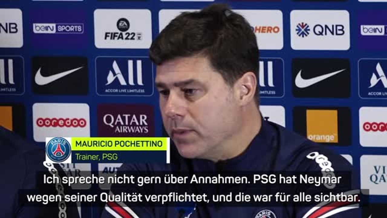 Pochettino verteidigt neymar: “hat qualitäten“