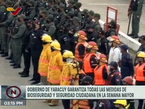 Más de 3.800 funcionarios garantizarán la seguridad ciudadana durante Semana Santa en Yaracuy