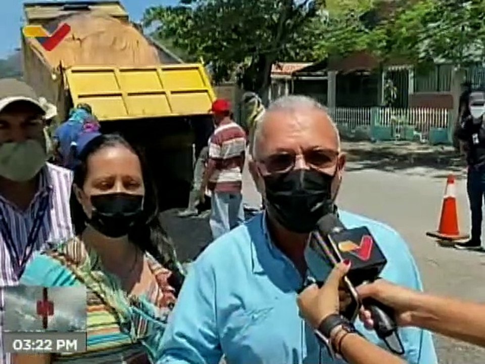 Nva. Esparta | Continúa plan de asfaltado en las principales avenidas del municipio Gaspar Marcano