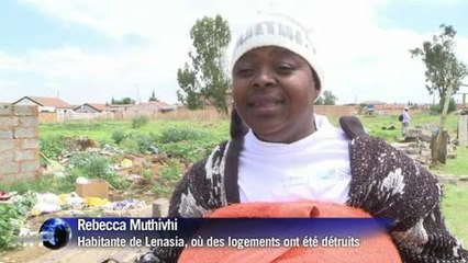 Afrique du Sud: colère après la démolition de logements