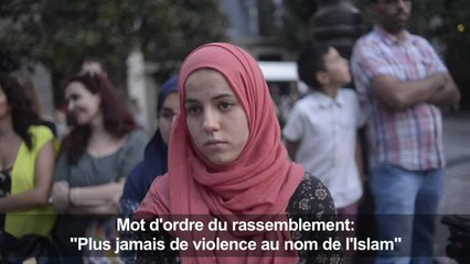 Attentats/Espagne: Marche contre le terrorisme à Grenade